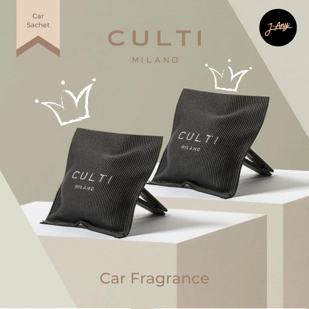 ⛈️ CULTI 🌙 Car Sachet ถุงหอมรถยนต์ Car Perfume แบรนด์สุดหรูจากอิตาลี