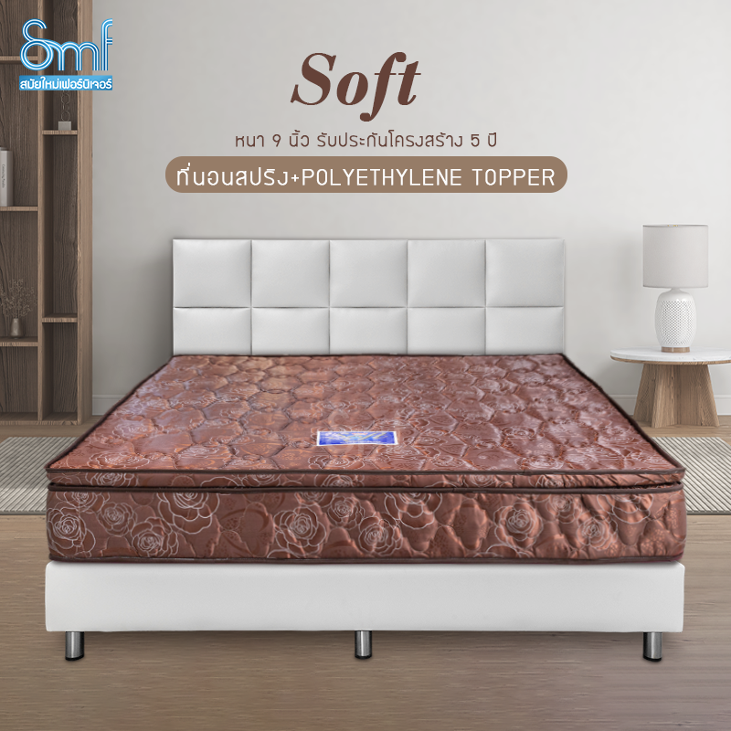 ที่นอนสปริงเสริมท้อปเปอร์ รุ่น Soft