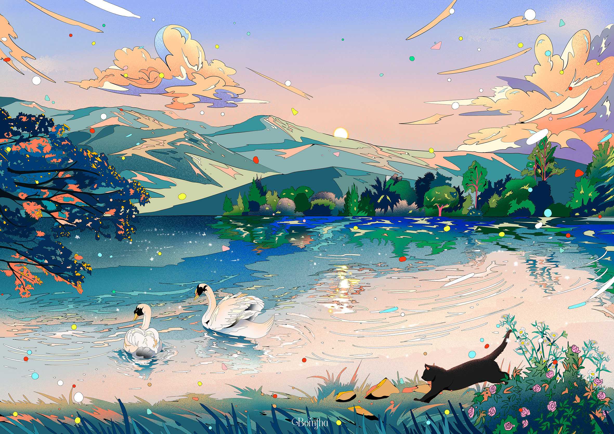 Before sunset