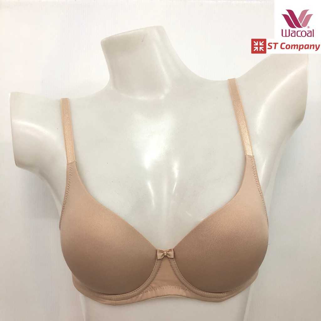 เสื้อใน/ชุดชั้นใน วาโก้ Wacoal Seamless Bra  รุ่น WB5A87 มีโครง บรา ไร้ตะเข็บ 3/4 คัพ เสริมฟองน้ำ
