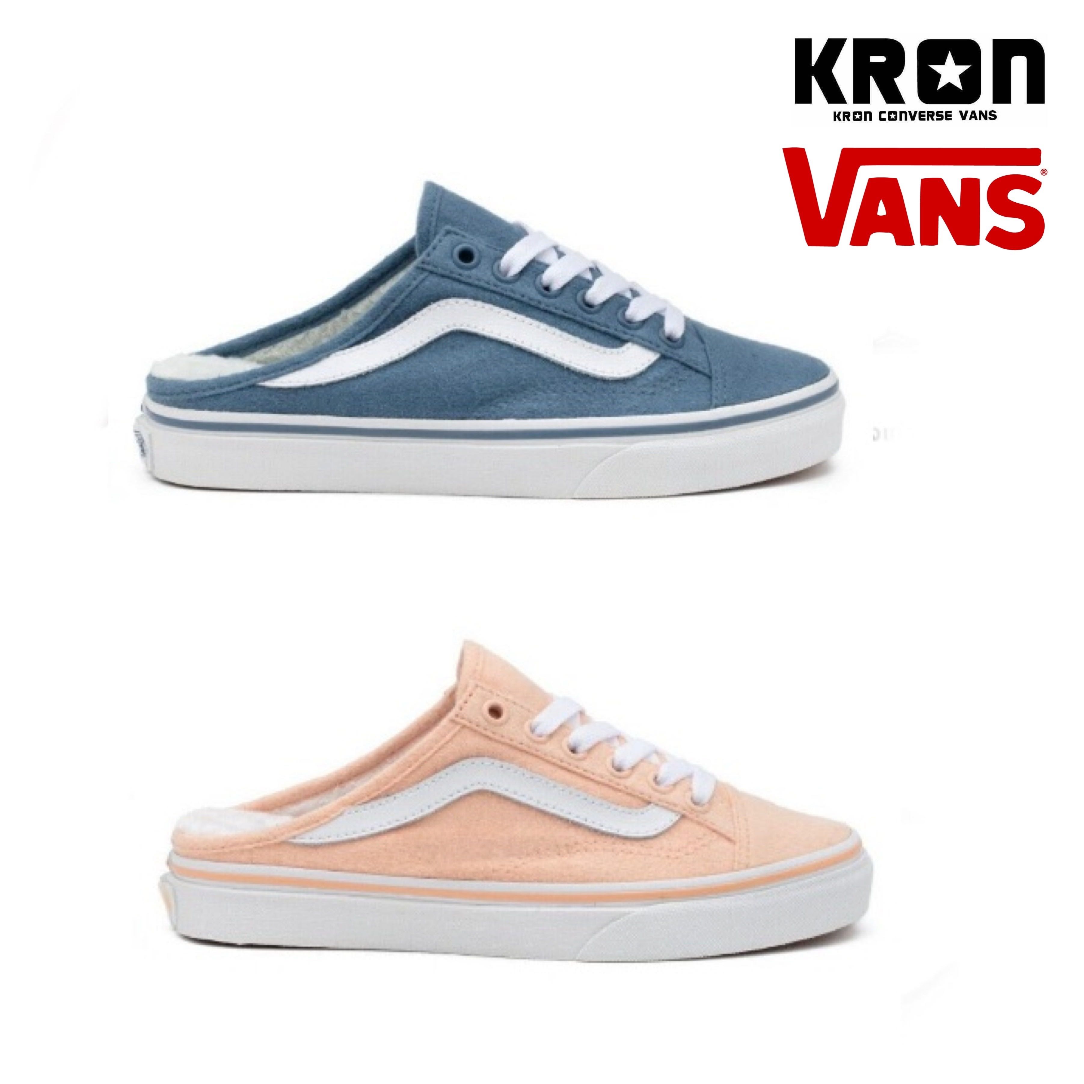 Vans  Style 36 Mule | Brushed/Sherpa Prarie Sunset - Style 36 Brushed/Sherpa Blue Fusion