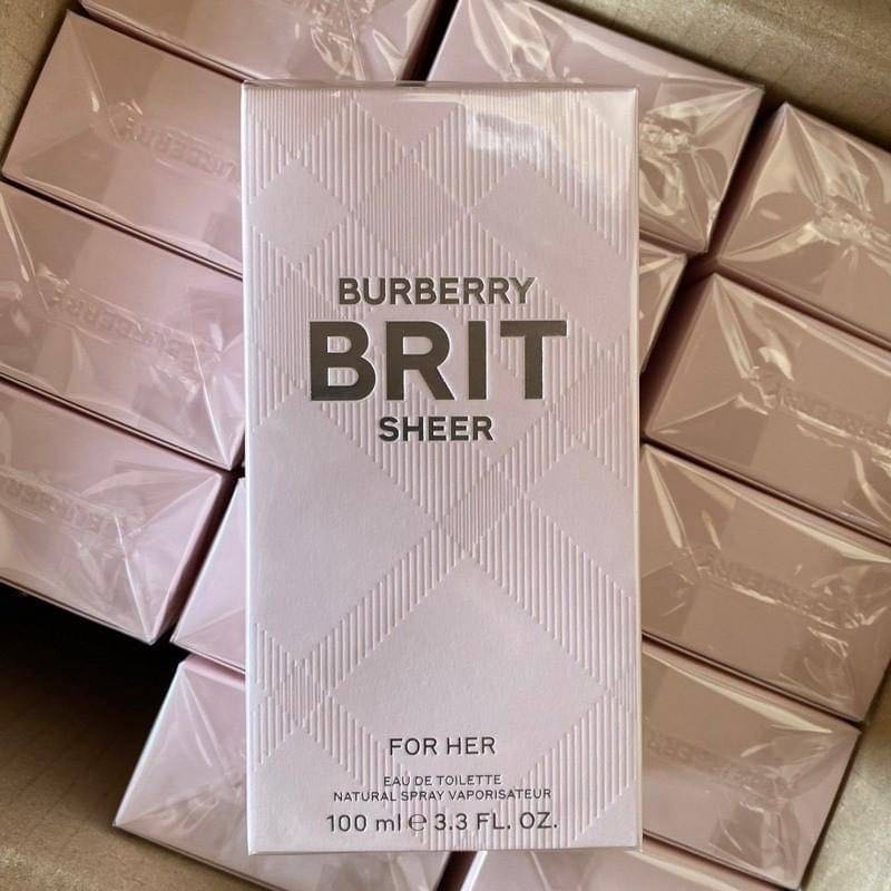 Burberry Brit Sheer For Her EDT 100 ml.