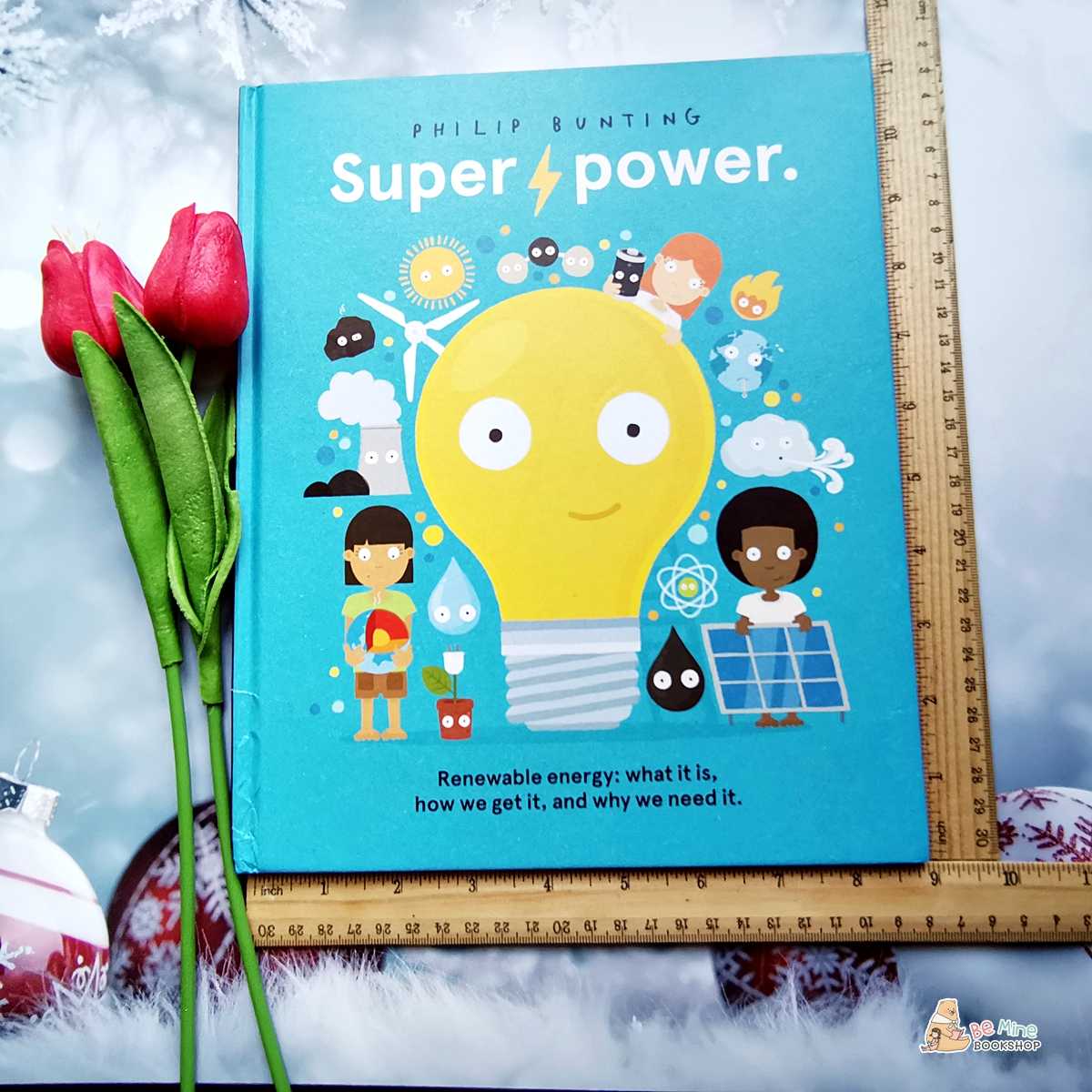 พลังงานทดแทน ║Superpower: Renewable Energy║มือสอง ปกแข็ง 📌สันปกยับเล็กน้อย