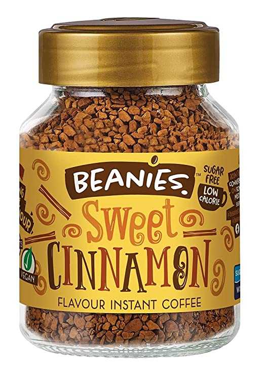BEANIES Instant Coffee รส Sweet Cinnamon น้ำหนัก 50 กรัม สินค้านำเข้าจากอังกฤษ exp.28/02/25