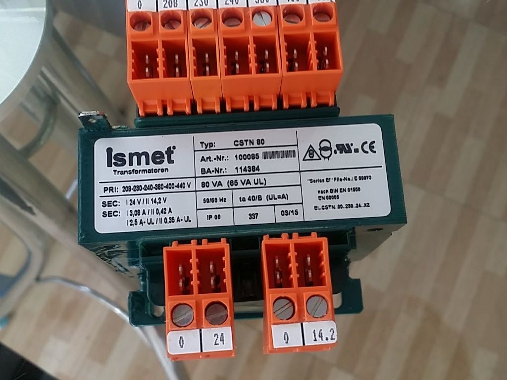 T11-T35 Transformer 208-440V/24+14.2V for Tumble Dryer (514021) -AA