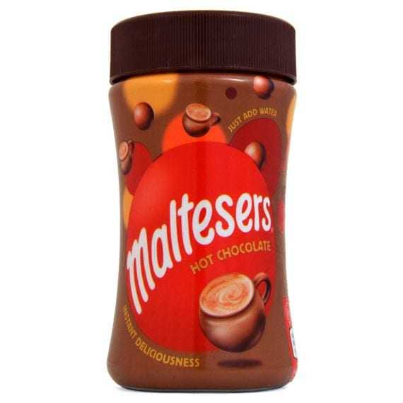 Maltesers Hot Chocolate เครื่องดื่มช็อกโกแลตร้องเเบบชงนำเข้าจาก UK น้ำหนัก 180 g.