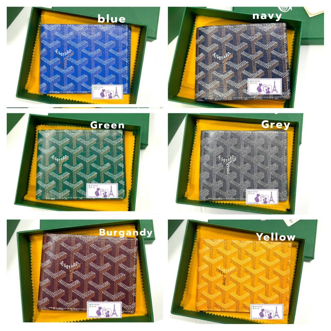 Goyard Victoire Men Wallet 8 Card (Color) เลือกสีได้