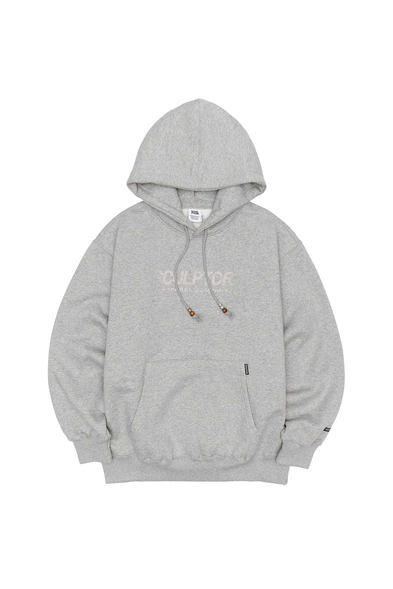 (PRE,รวมส่ง) Hotfix Logo Hoodie Melange Gray /SCULPTOR
