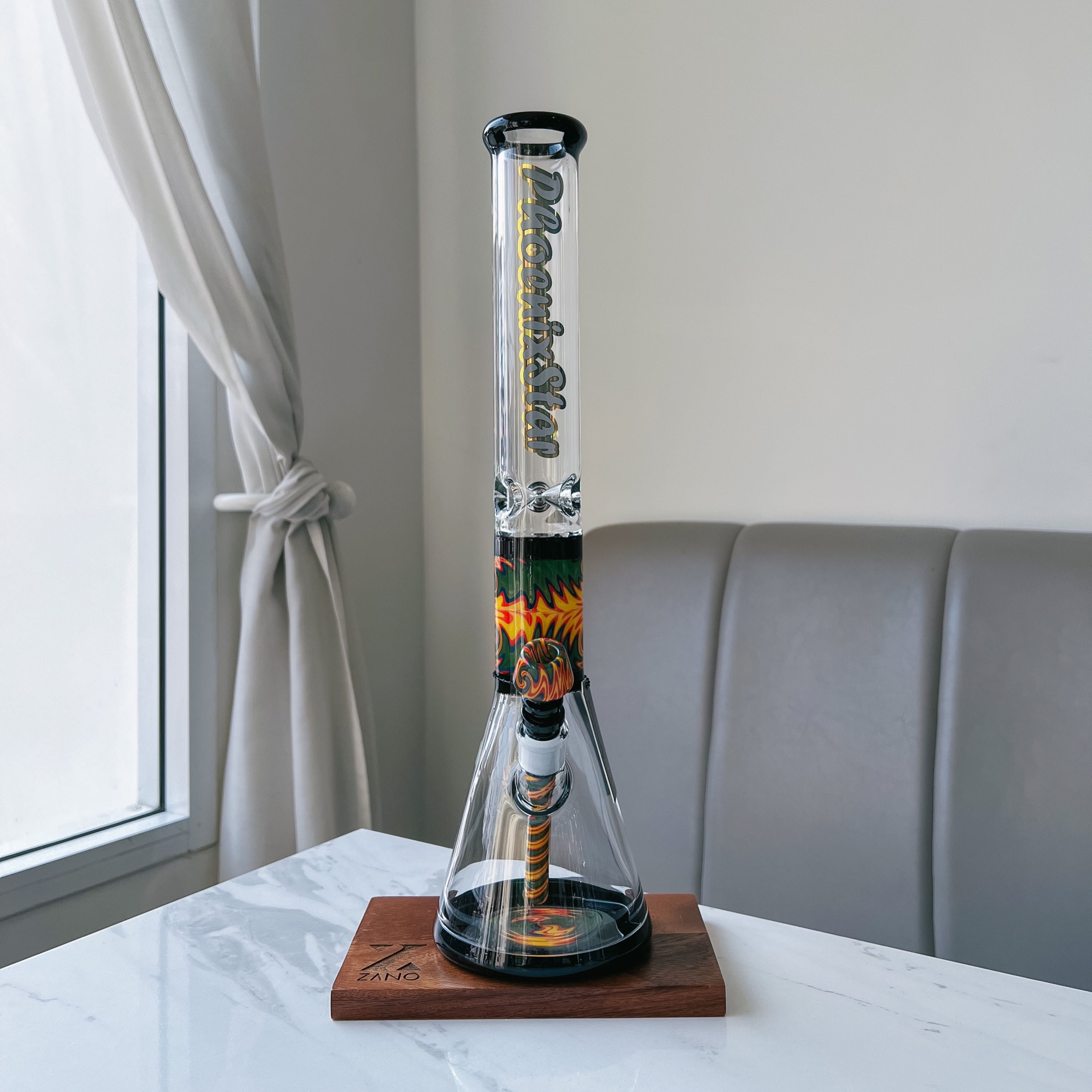 Phoenix Star Imported American Color Rod Beaker Bong | 45 cm