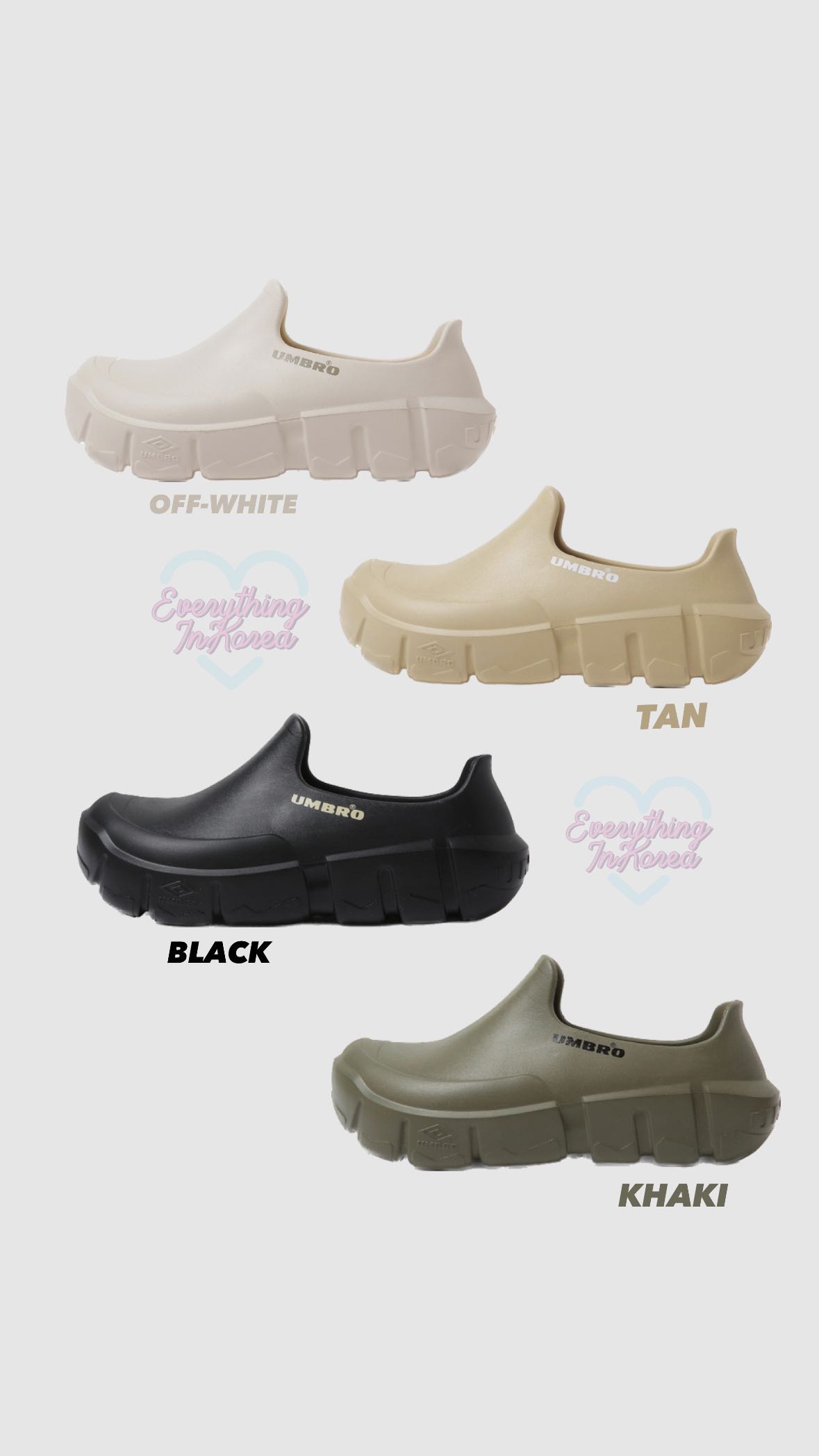 (พรีออเดอร์) #Umbro GT CLOG แบรนด์เกาหลีแท้100%🇰🇷 