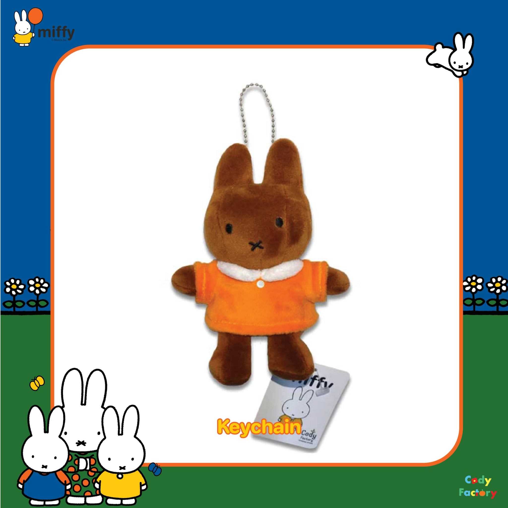 Codec Keychain - Miffy Brown