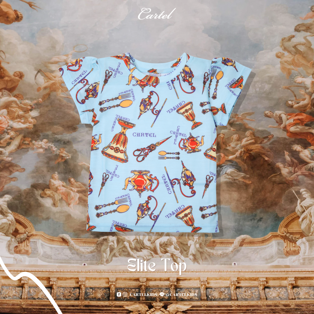 (CL) Elite Top เสื้อยืดเด็กผู้หญิง Cartelkids