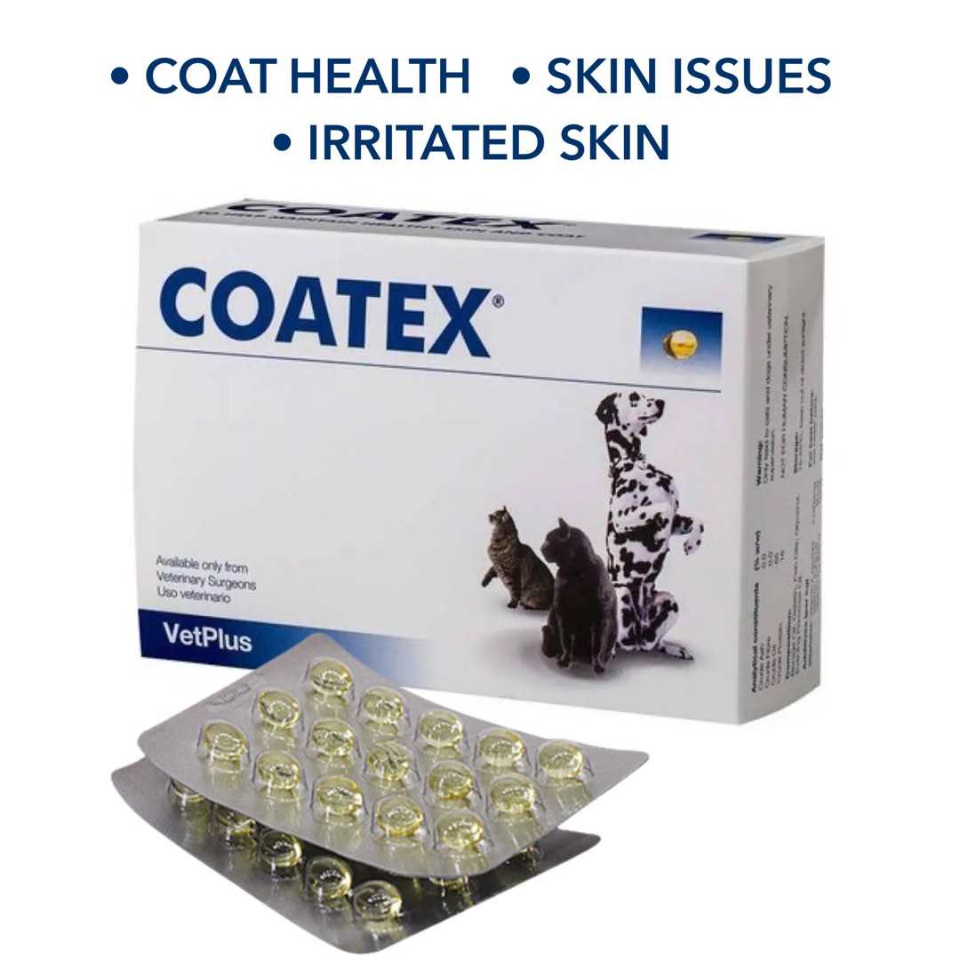 [Pre-order] VetPlusCOATEX (60caps/box) Hair and skin care for dogs and cats