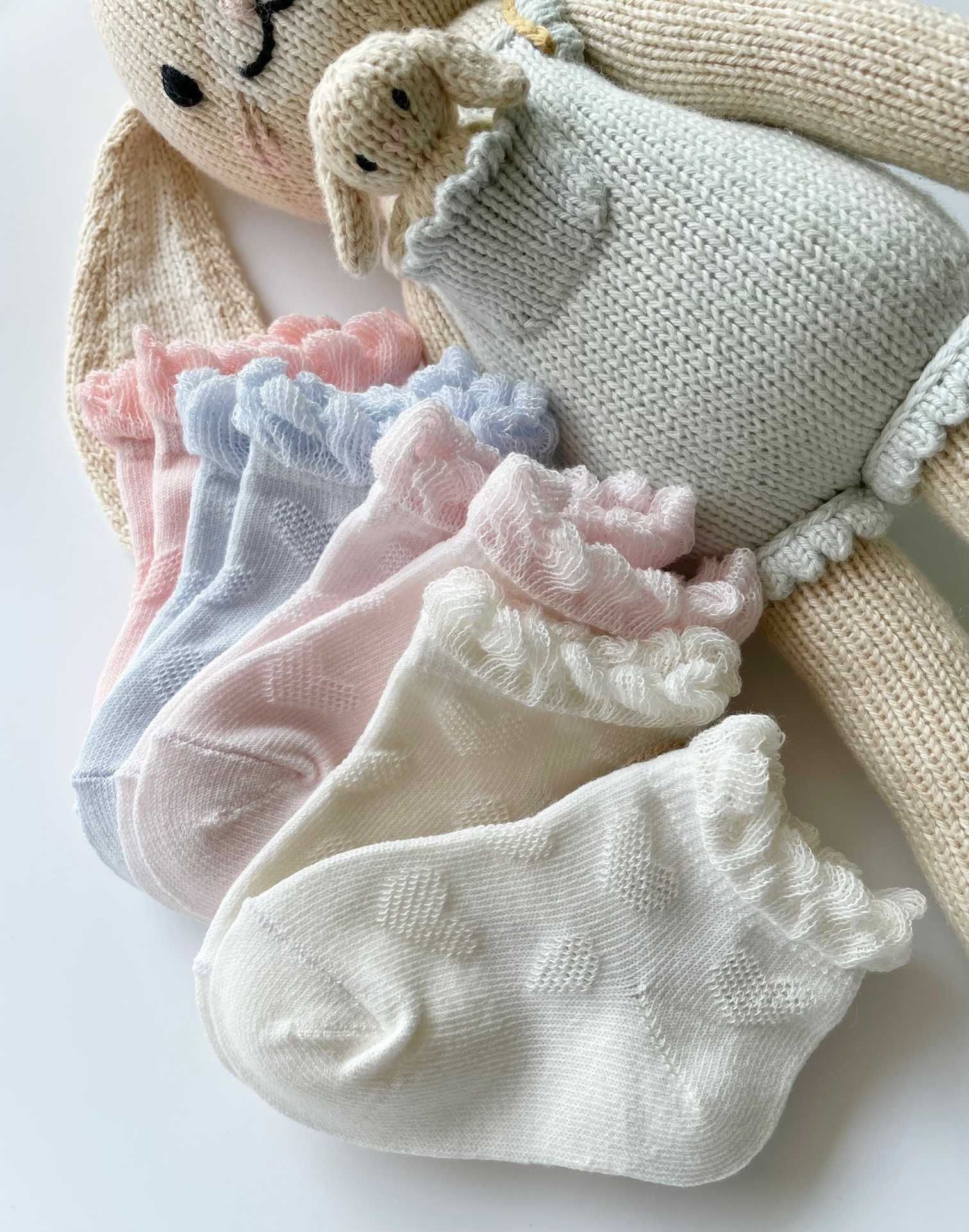 สินค้าขายดีรุ่น Heart - 4 pairs pack ( with newborn size )