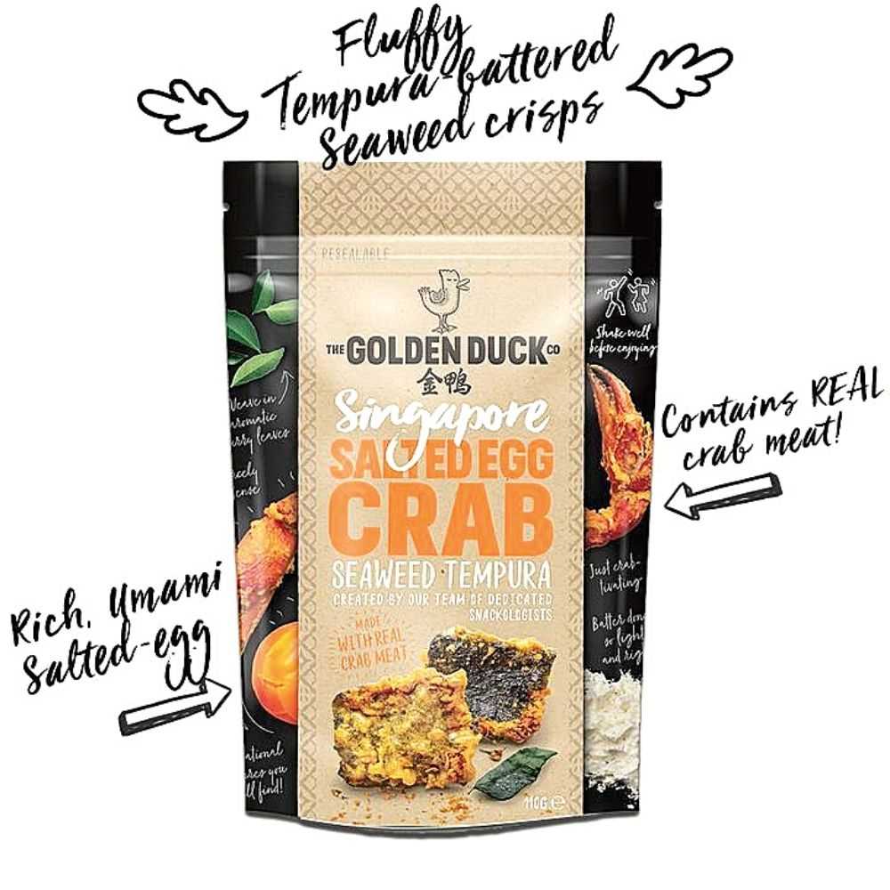The Golden Duck salted egg crab  BBF 03/10/23