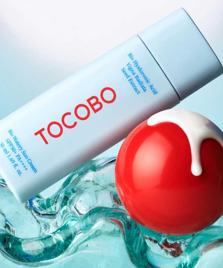 ครีมกันแดด Tocobo Bio Watery Sun Cream 50ml เนื้อครีม