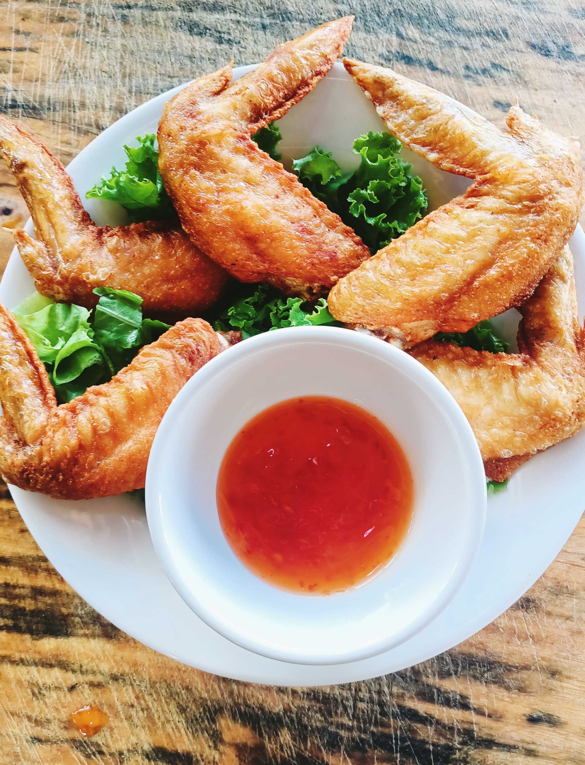 ปีกไก่ทอดเกลือ