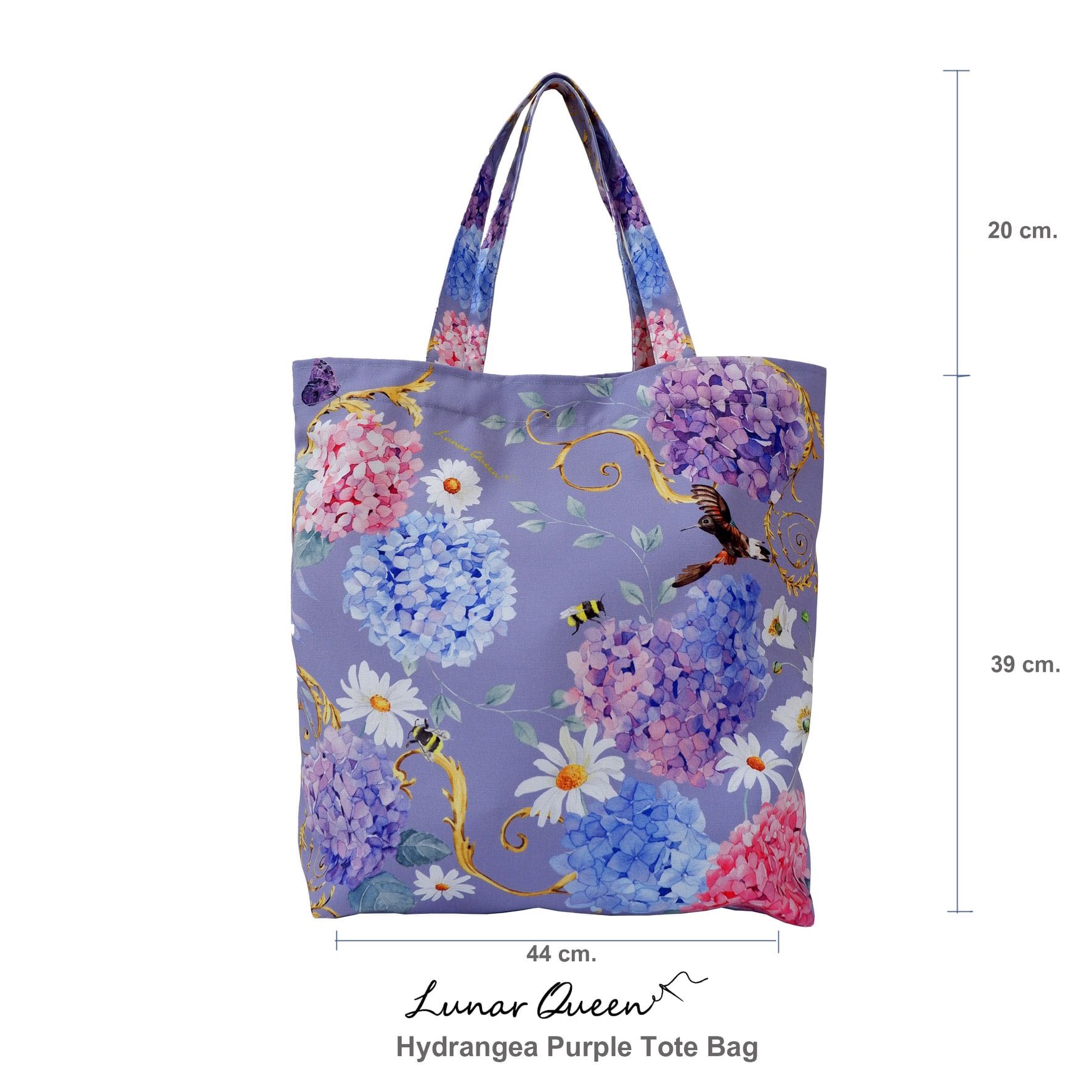 Hydrangea (Purple) Tote Bag