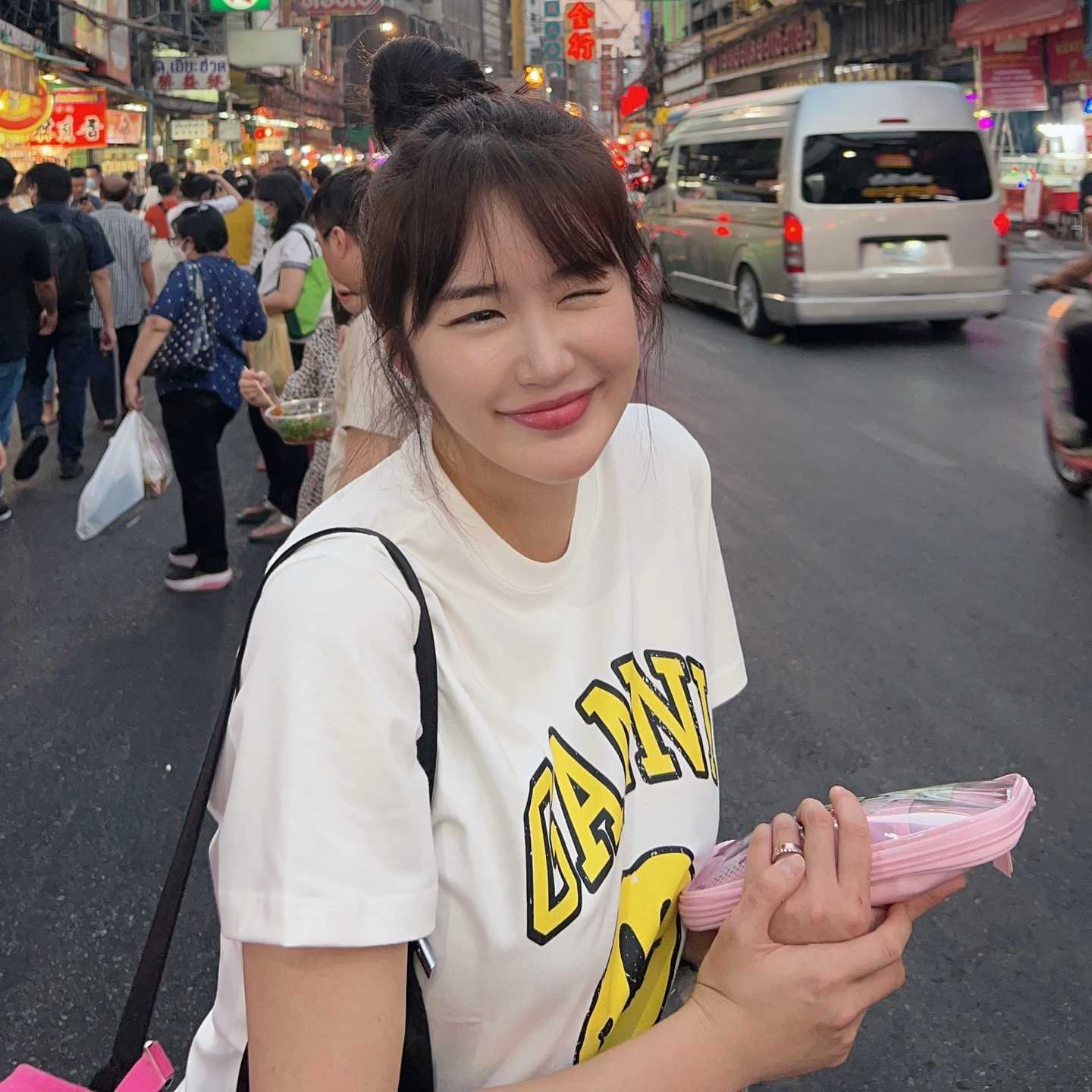 [Pre-order Korea] Ganni Smile T-Shirt