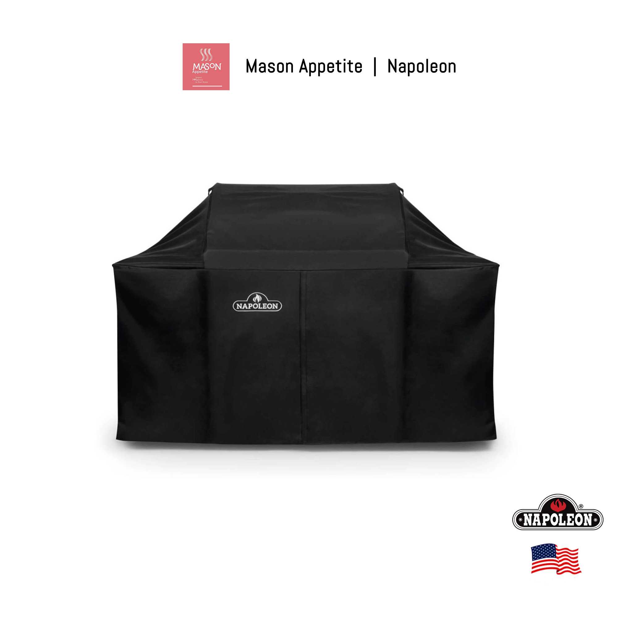 61627 Napoleon Cover Grill 625-1 SHELVES ผ้าคลุมเตาบาร์บีคิว นโปเลียน 625-1