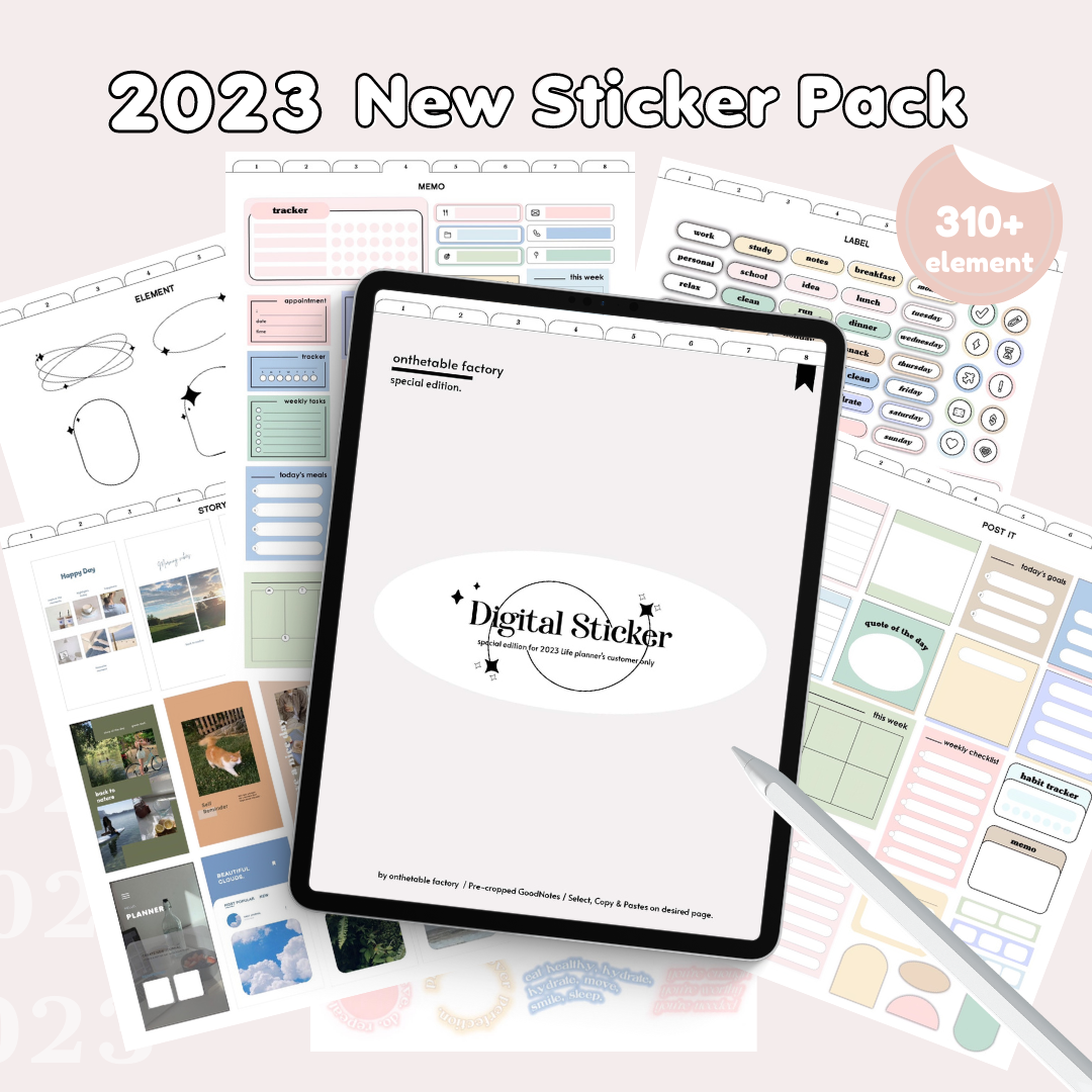 2023 Digital Sticker Collection