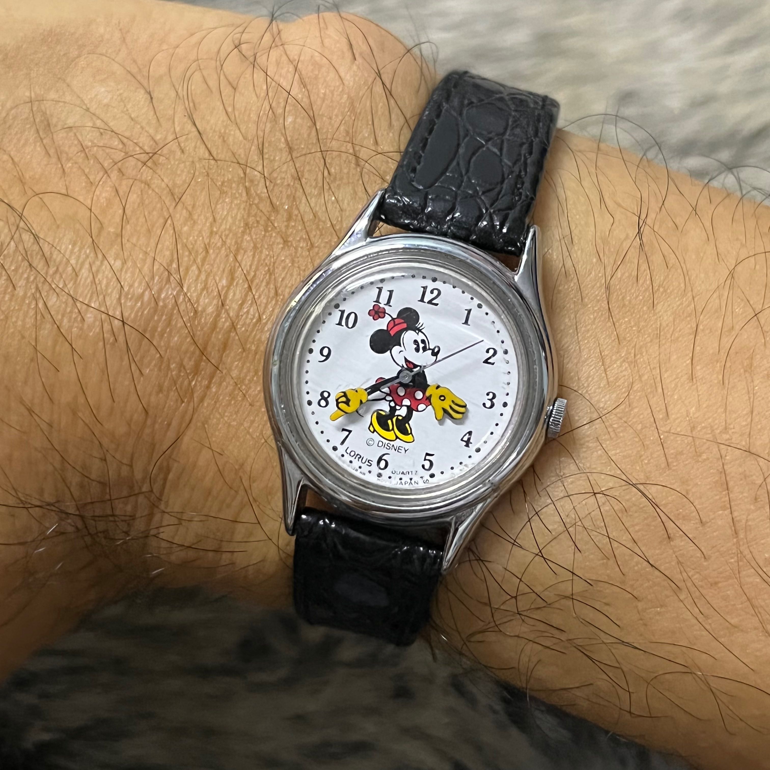 นาฬิกา มินนี่ Japan ระบบQuartz ขนาด27มม. 