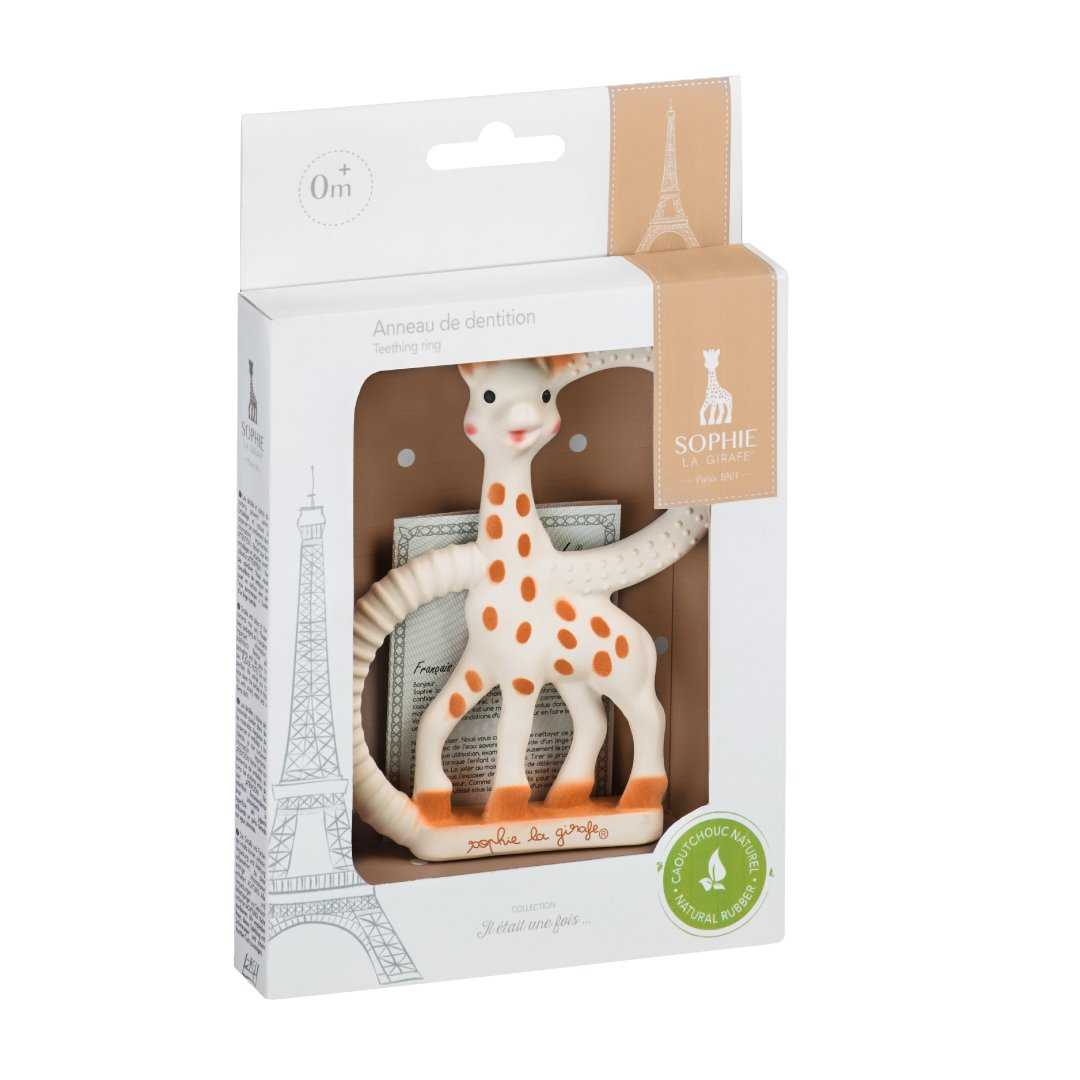 ยางกัดห่วงยีราฟโซฟี Teething ring (Soft version) - Sophie La Girafe® So'Pure