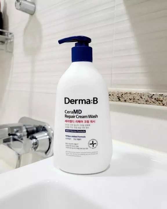 ครีมอาบน้ำ Derma: B CeraMD Repair Cream Wash 400ml