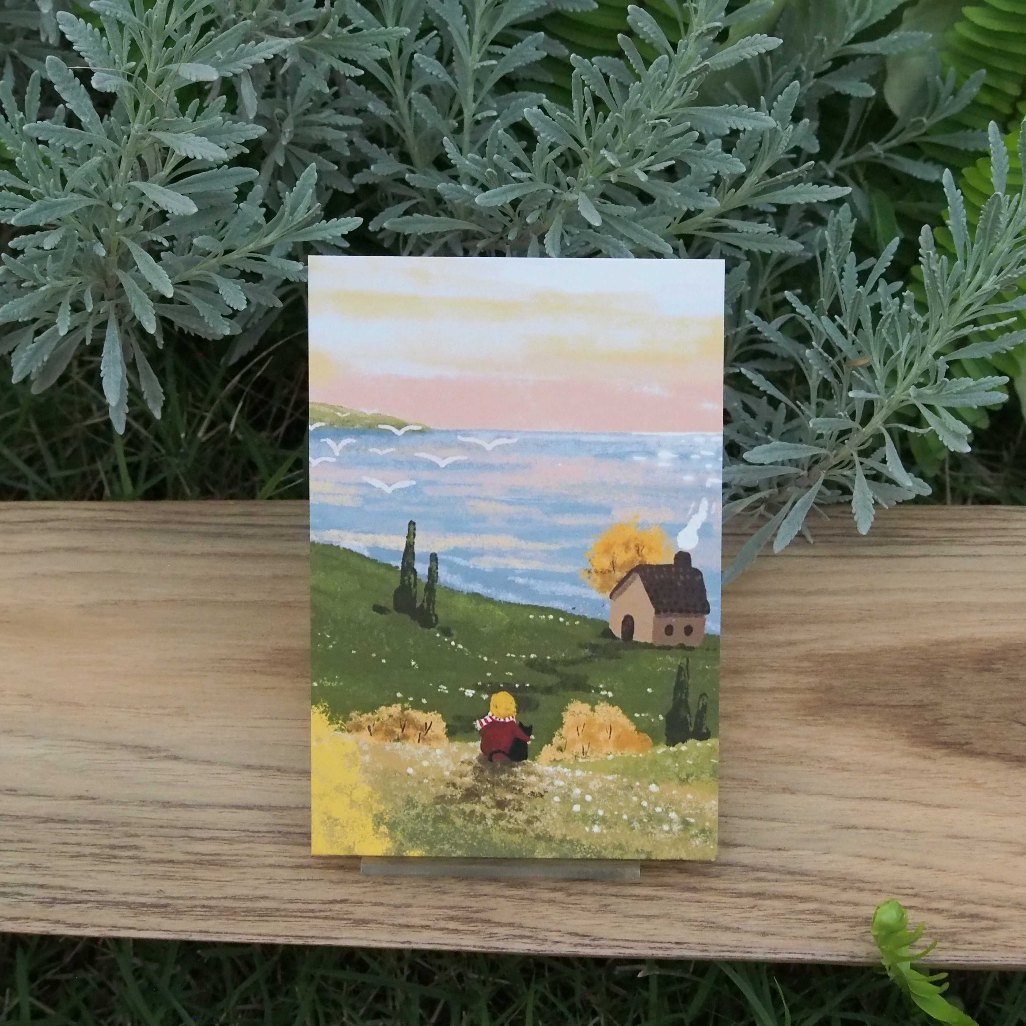 Postcard รูป ไม่ว่าจะผ่านไปกี่ปี กี่เดือน หรือกี่วัน ฉันก็ยังรักและคิดถึงเธอเสมอ