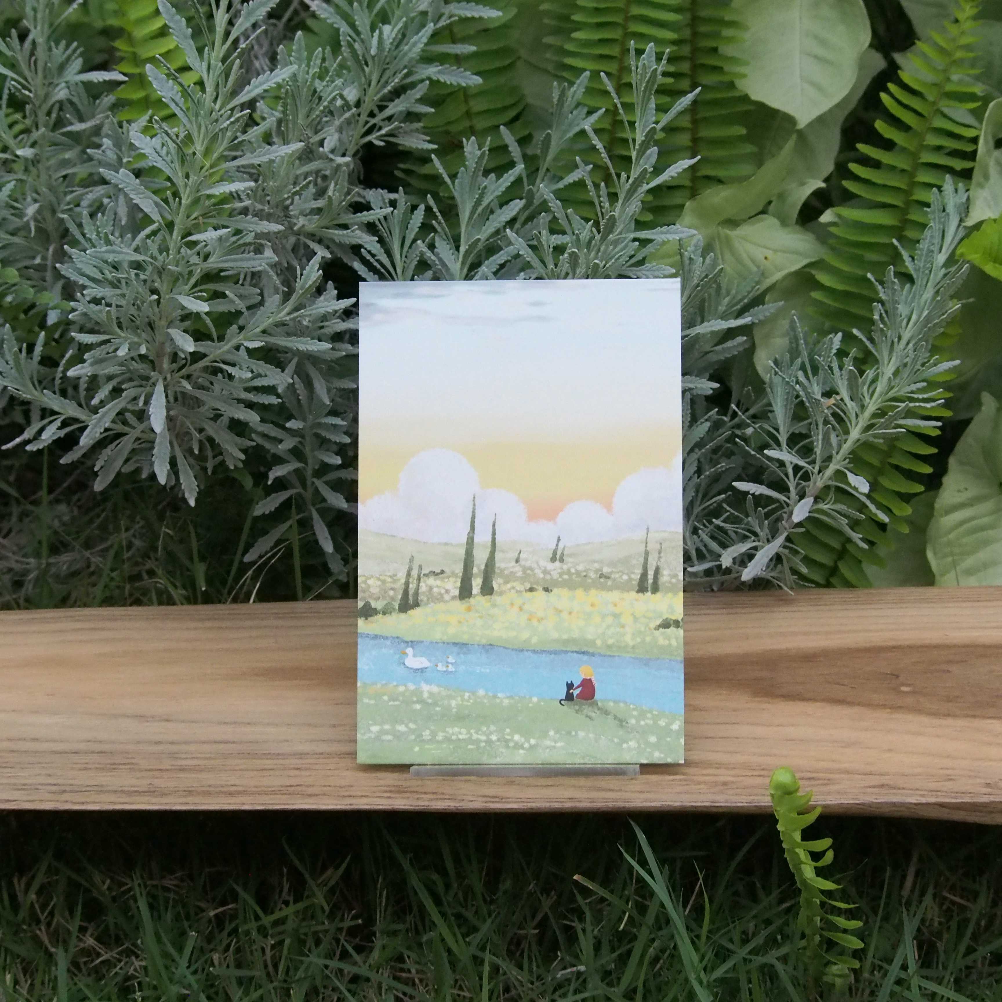 Postcard รูป ไม่เป็นไรนะ…ฉันอยู่ตรงนี้แล้ว