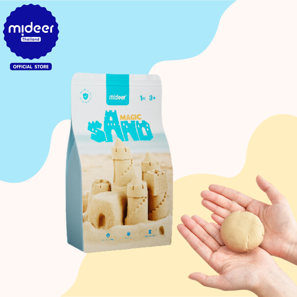 Mideer Mideer มีเดียร์ Magic Sand ทรายเสริมสำหรับชุดทราย