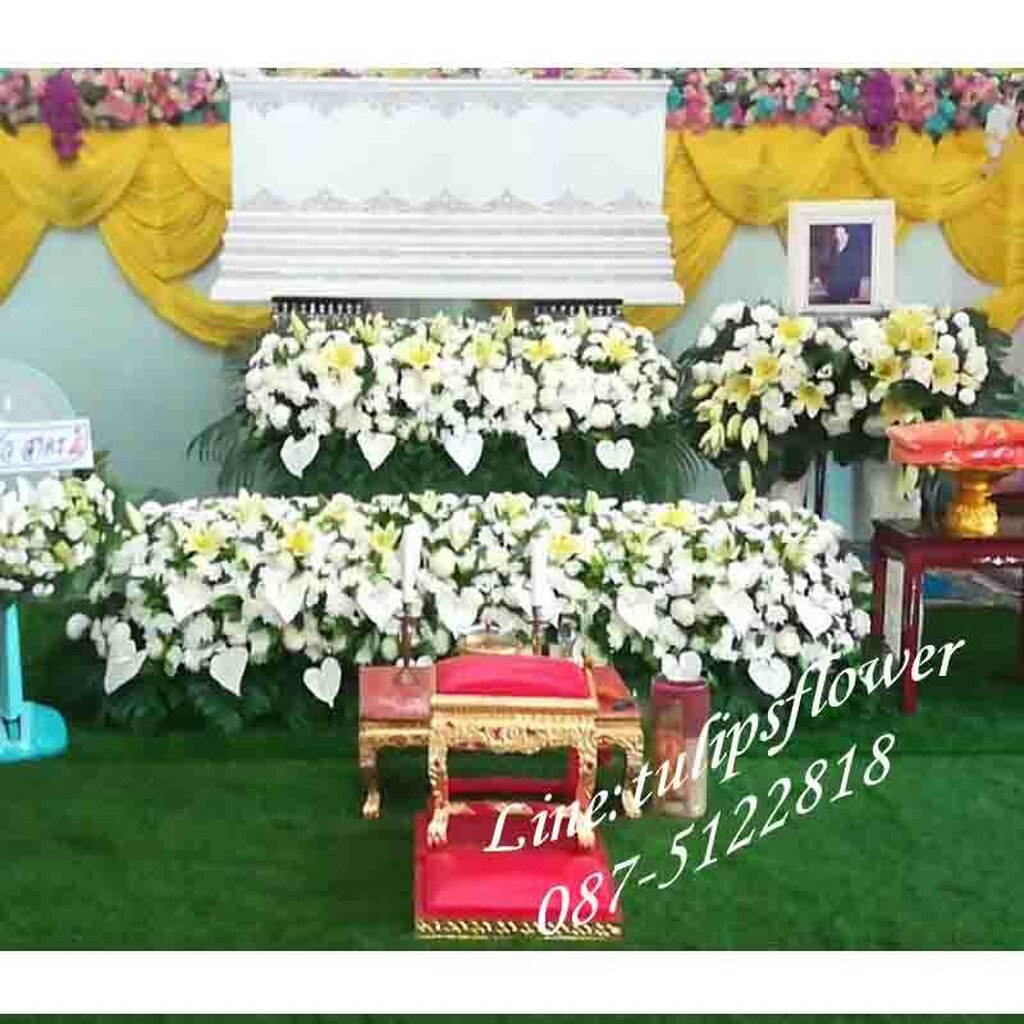 ดอกไม้หน้าศพ WFF9006