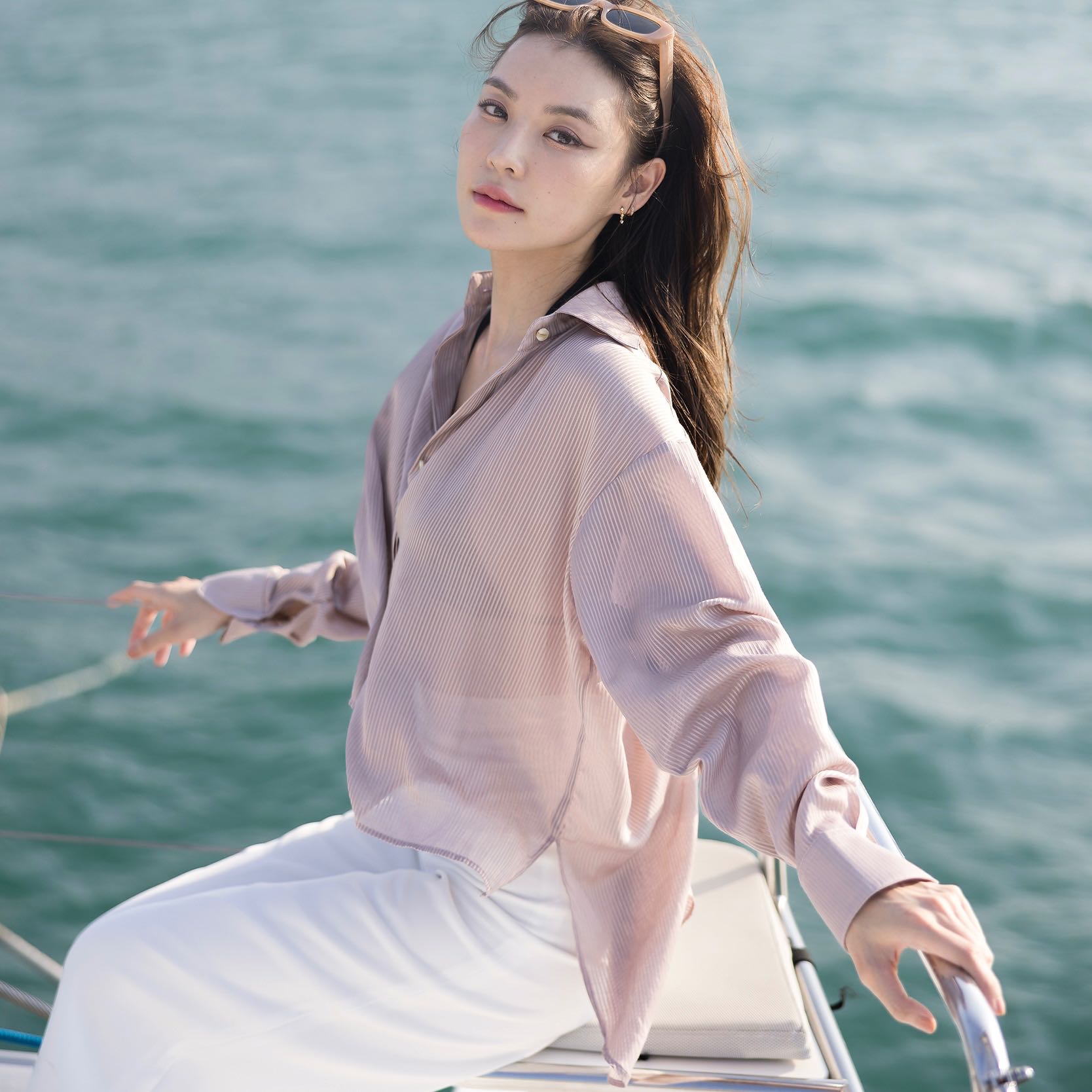 MODY Shirt สี Coral Pink พร้อมส่ง