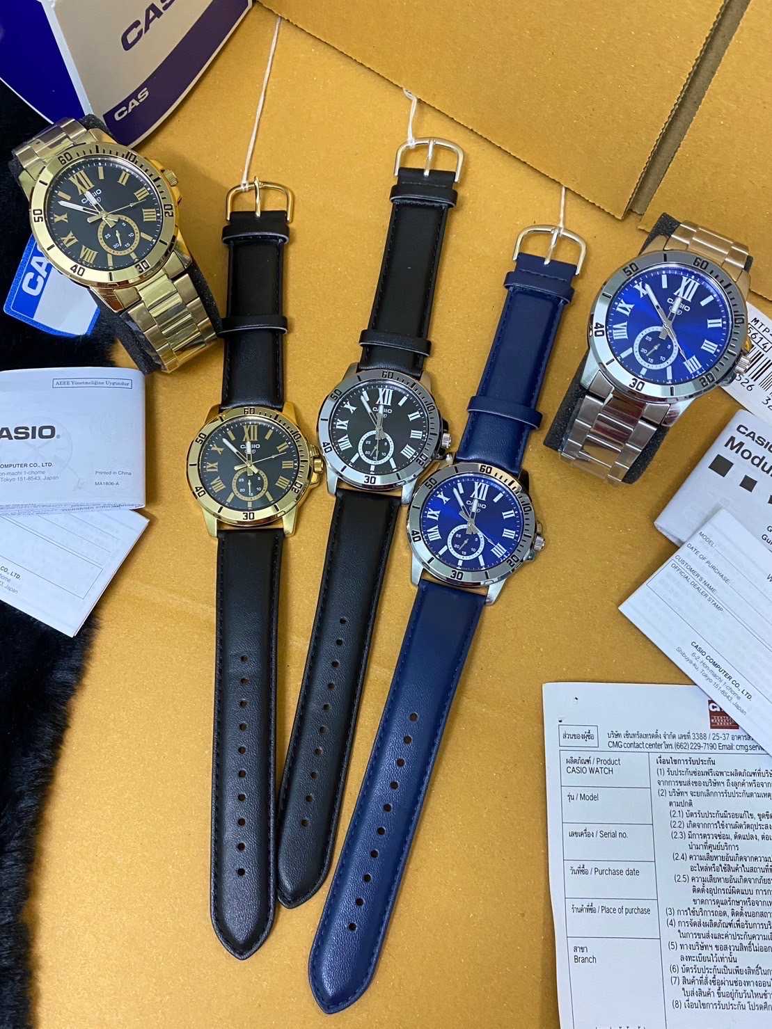 นาฬิกา Casio Standard Men รุ่น MTP-VD200