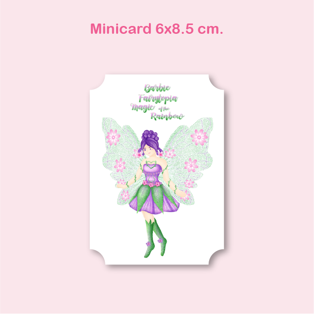 Minicard Barbie Glee