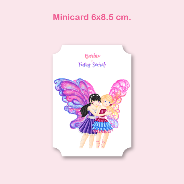 Minicard Barbie Secret Fairy