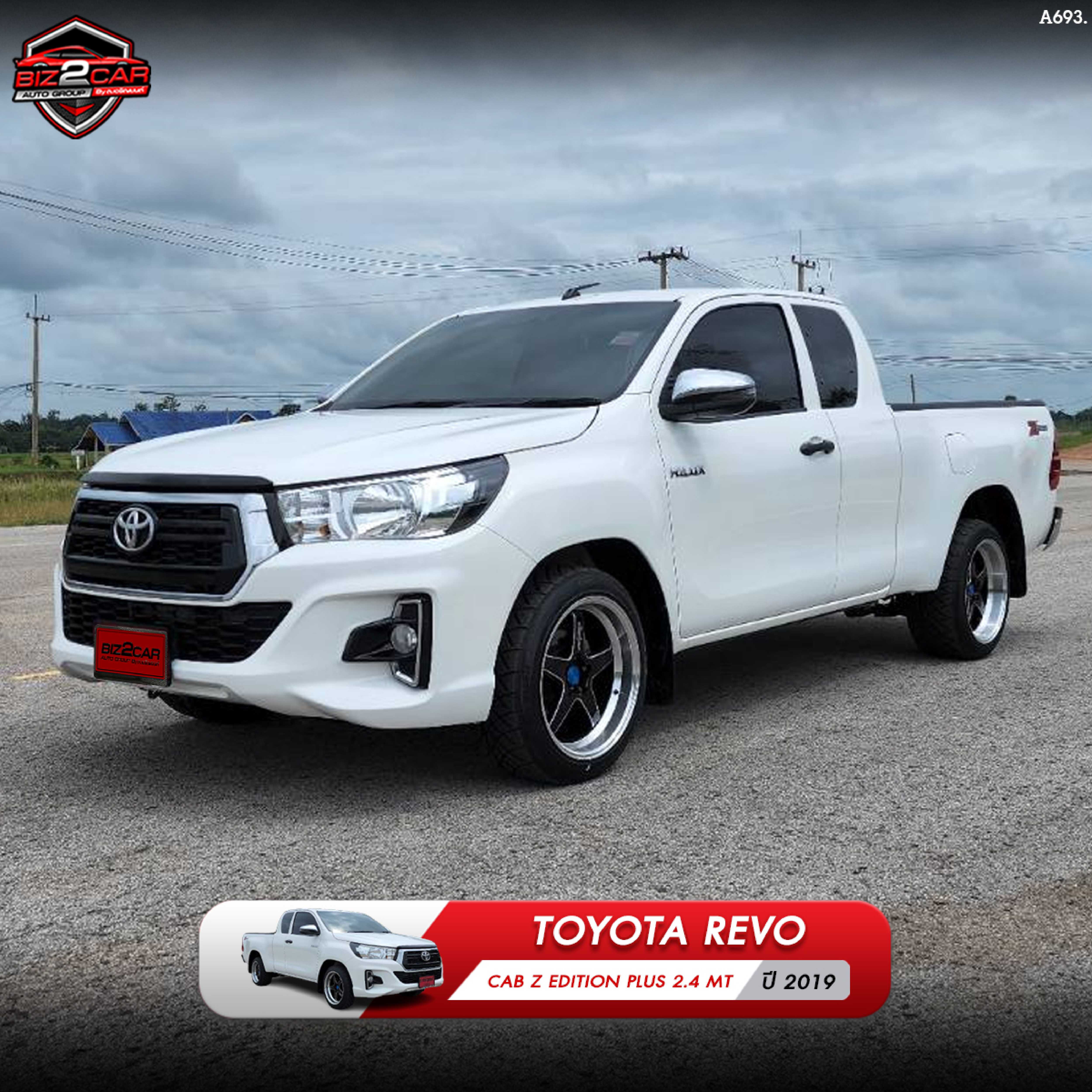 [A693] TOYOTA REVO CAB 2.4 Z-EDITION J PLUS MT 2019