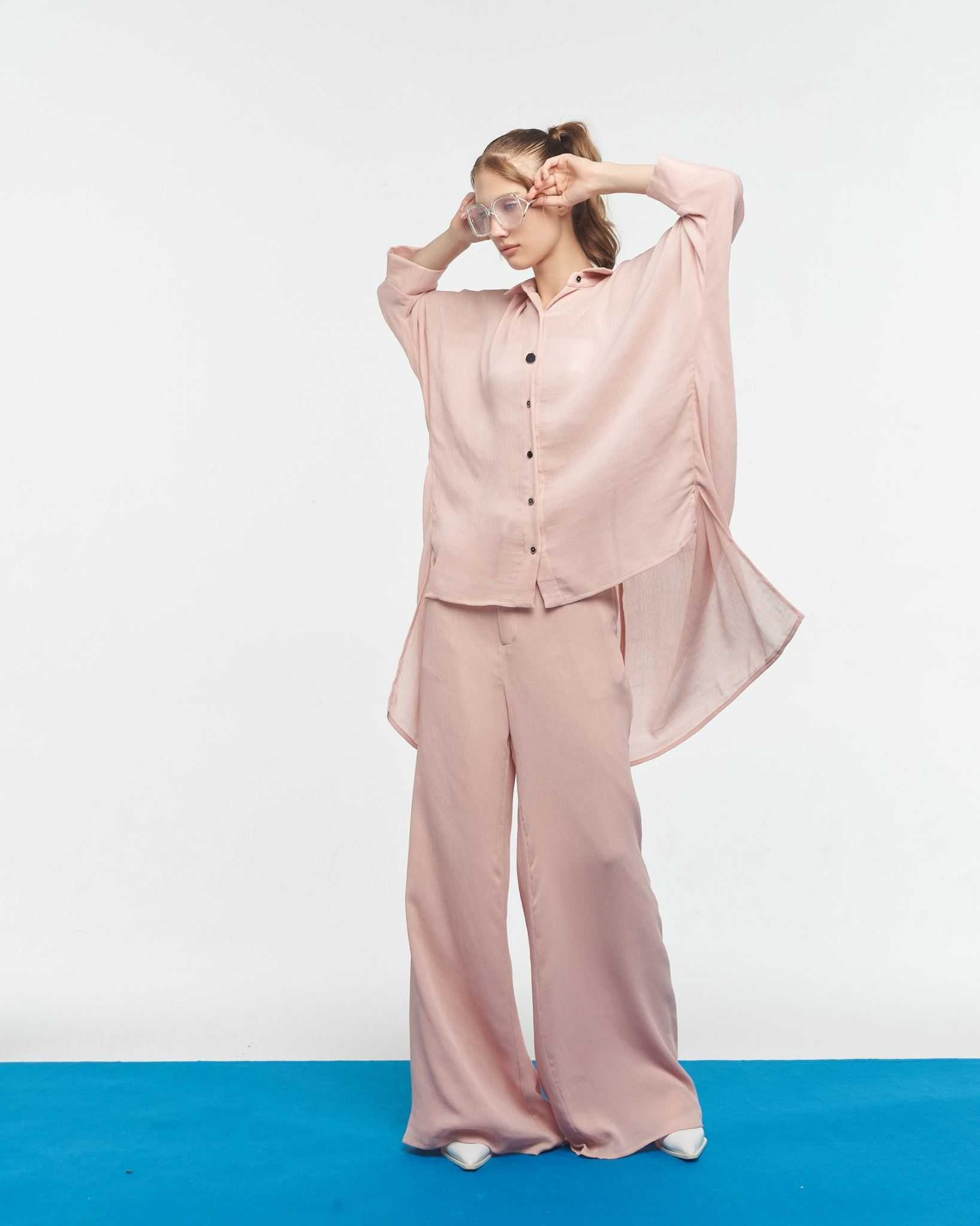 The SRT X9 Chiffon Shirt (TBL149) 4 Colors - เฉพาะเสื้อ