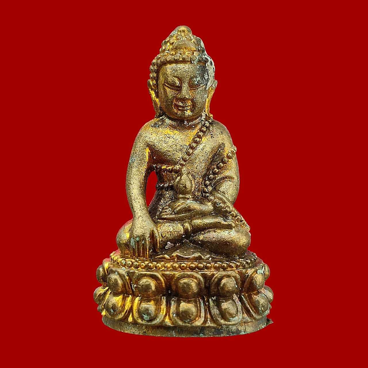 พระกริ่งมงคลมหาเศรษฐี รุ่นแรก  หลวงพ่อหลาย อาภรโณ(พระครูพิพิธชลธรรม) วัดนาจอมเทียน จ.ชลบุรี  2559