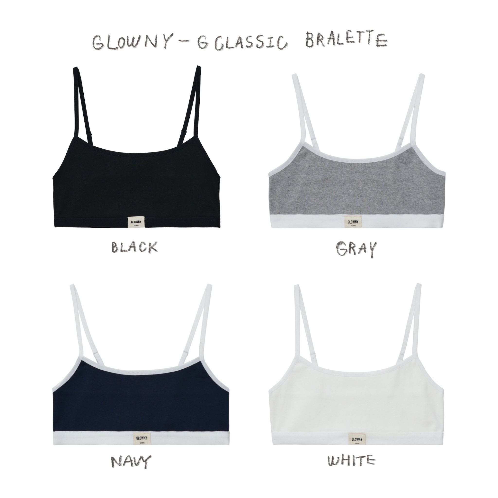 (PRE,รวมส่ง) G CLASSIC BRALETTE /GLOWNY 