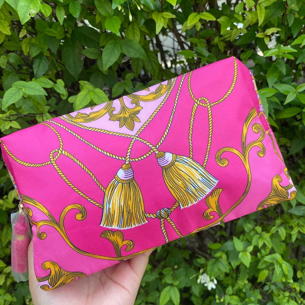 Estee lauder pink makeup bag cheap