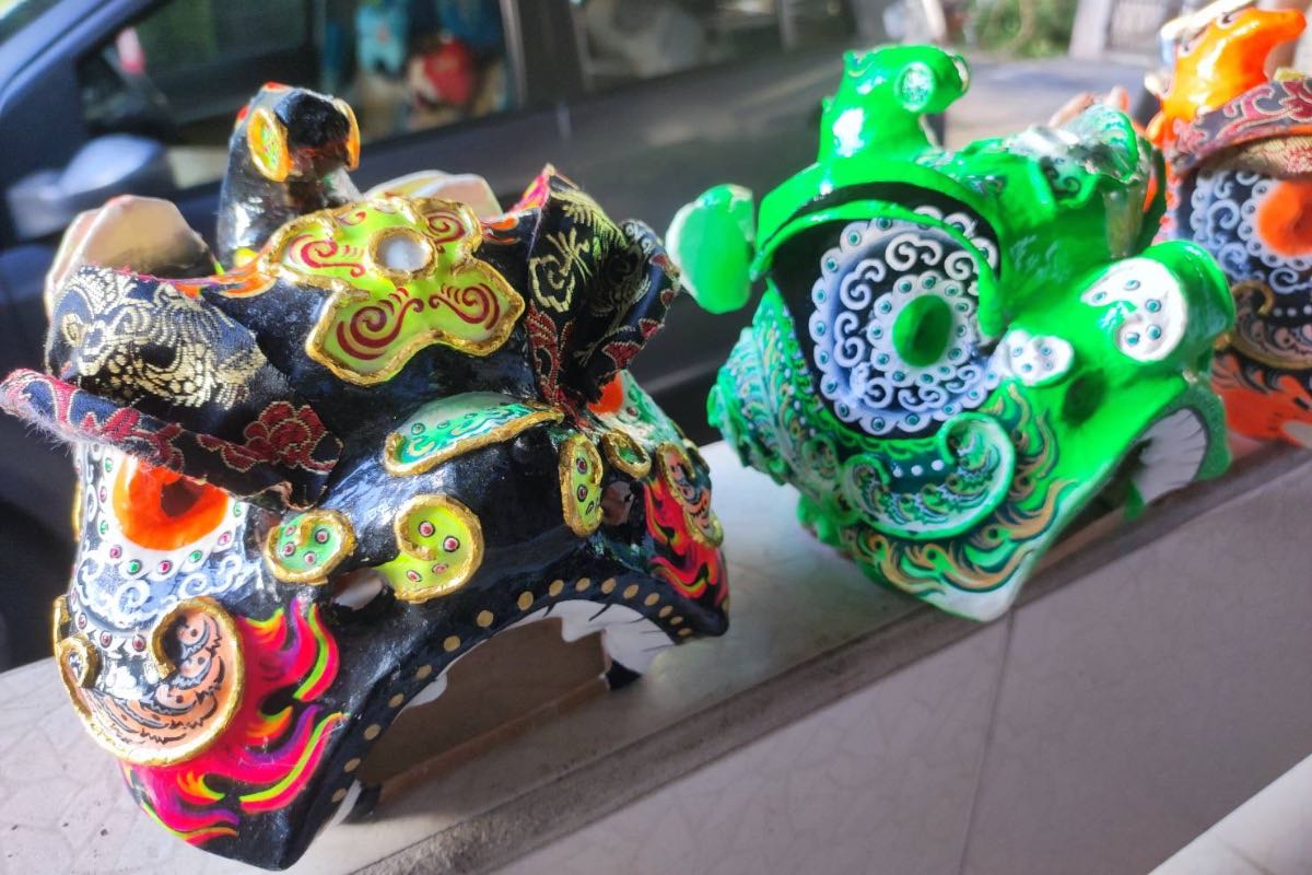 DIY หัวสิงโตเล็ก BY คณะสิงโตหลงเฉียน