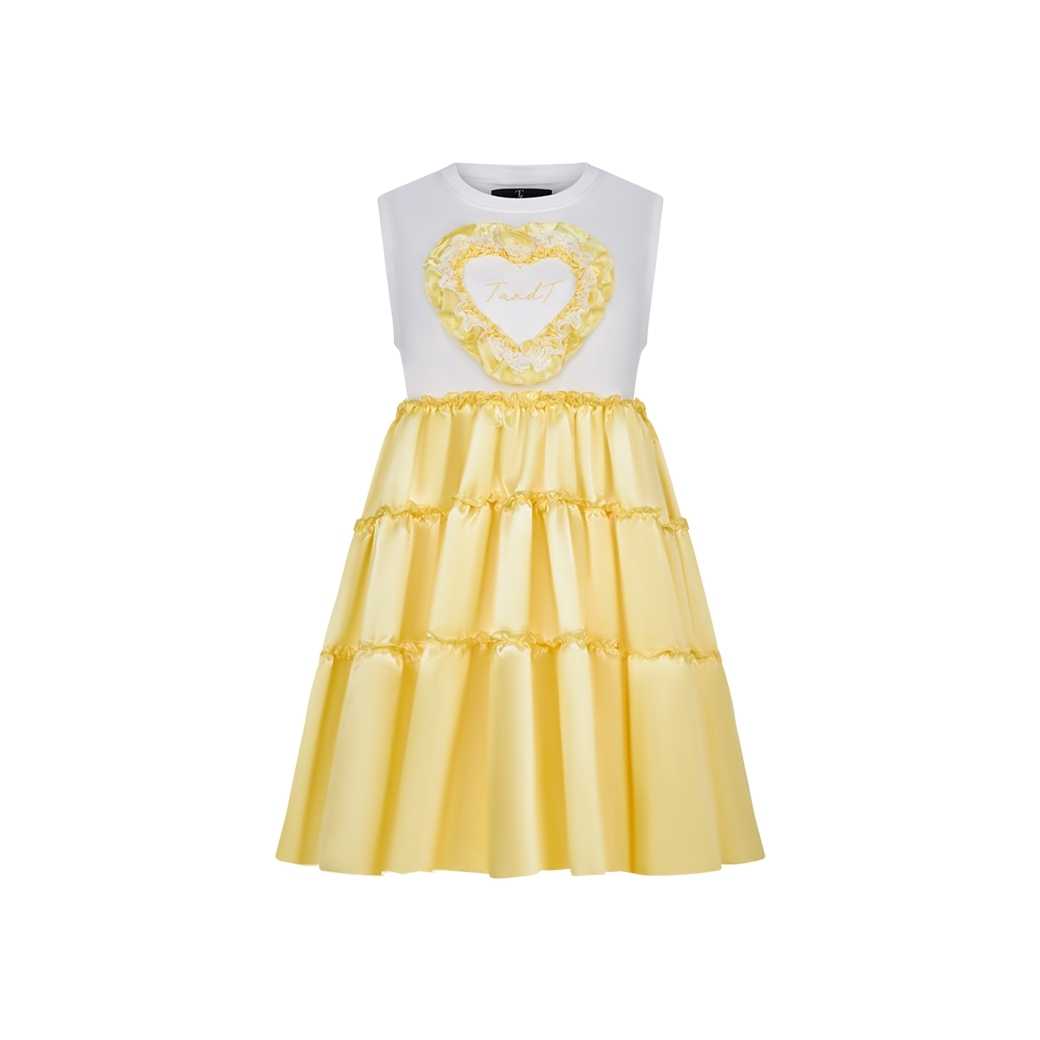 YELLOW TRINETTE DRESS