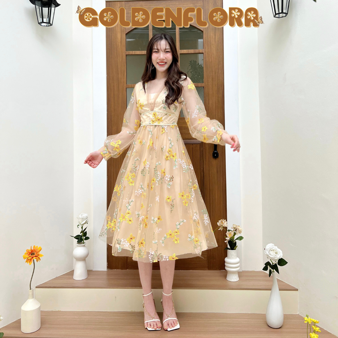 SM6588 GOLDEN FLORA