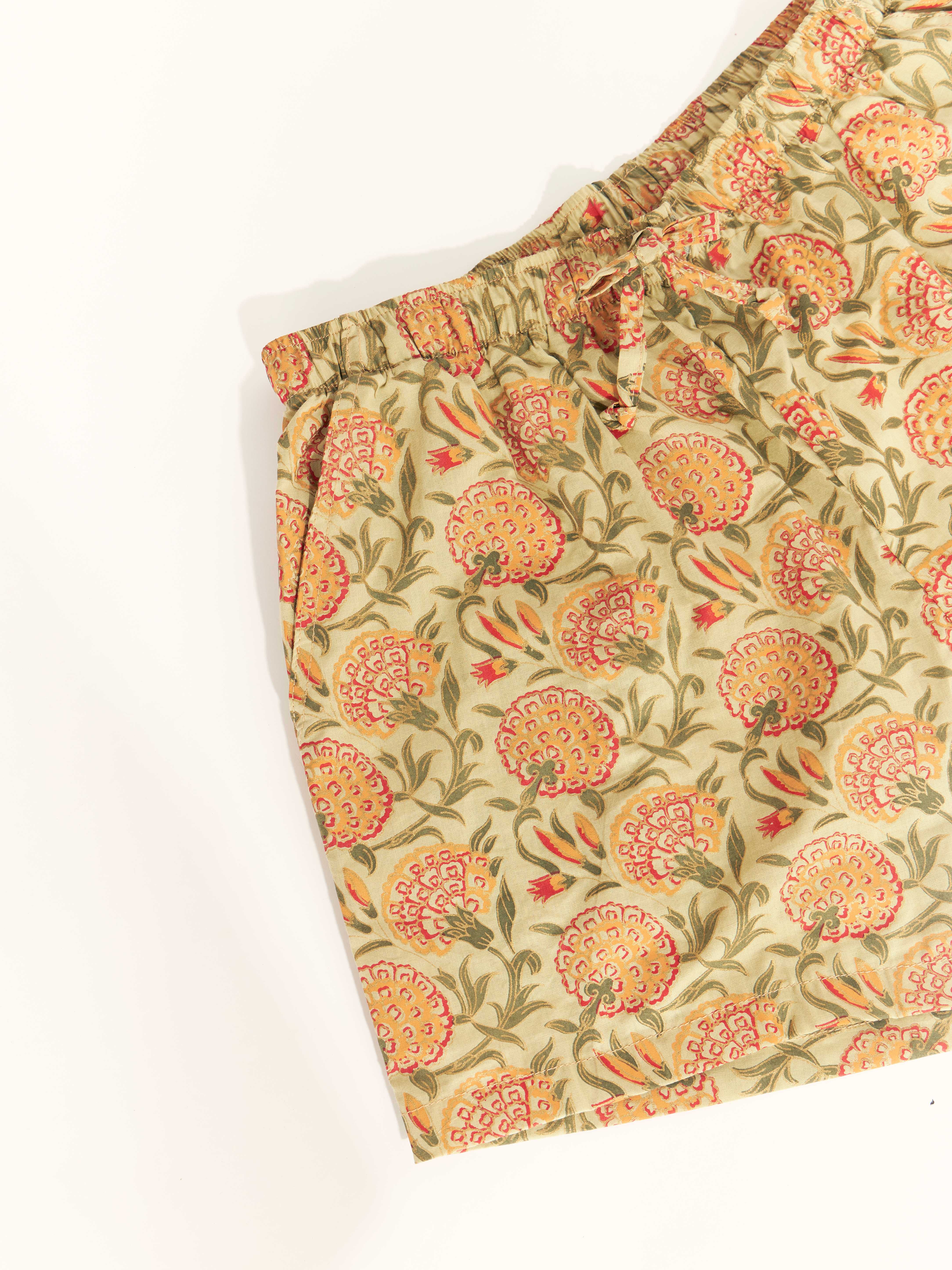Sunset Carnation Shorts