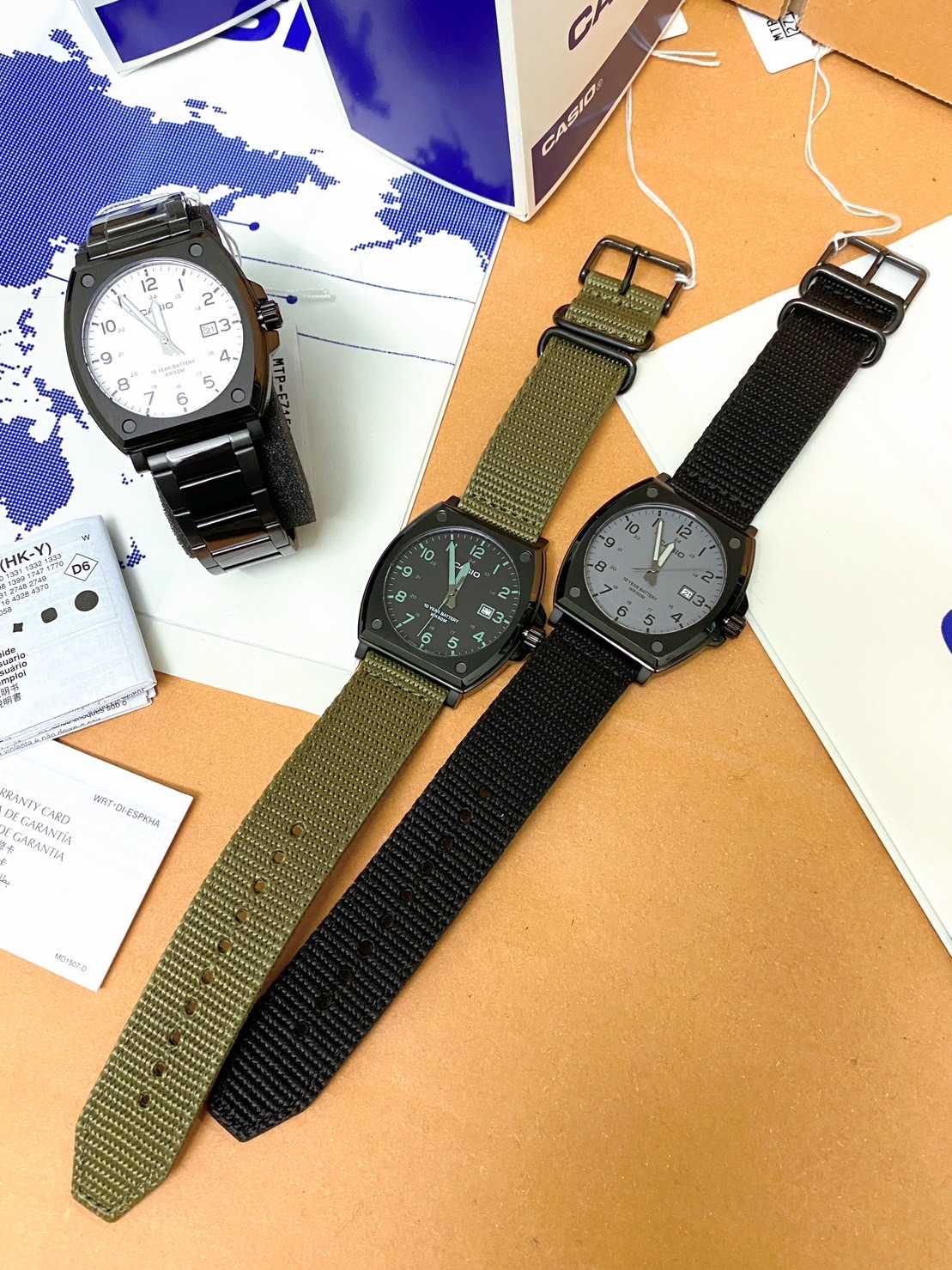 นาฬิกา Casio Standard Men รุ่น MTP-E715
