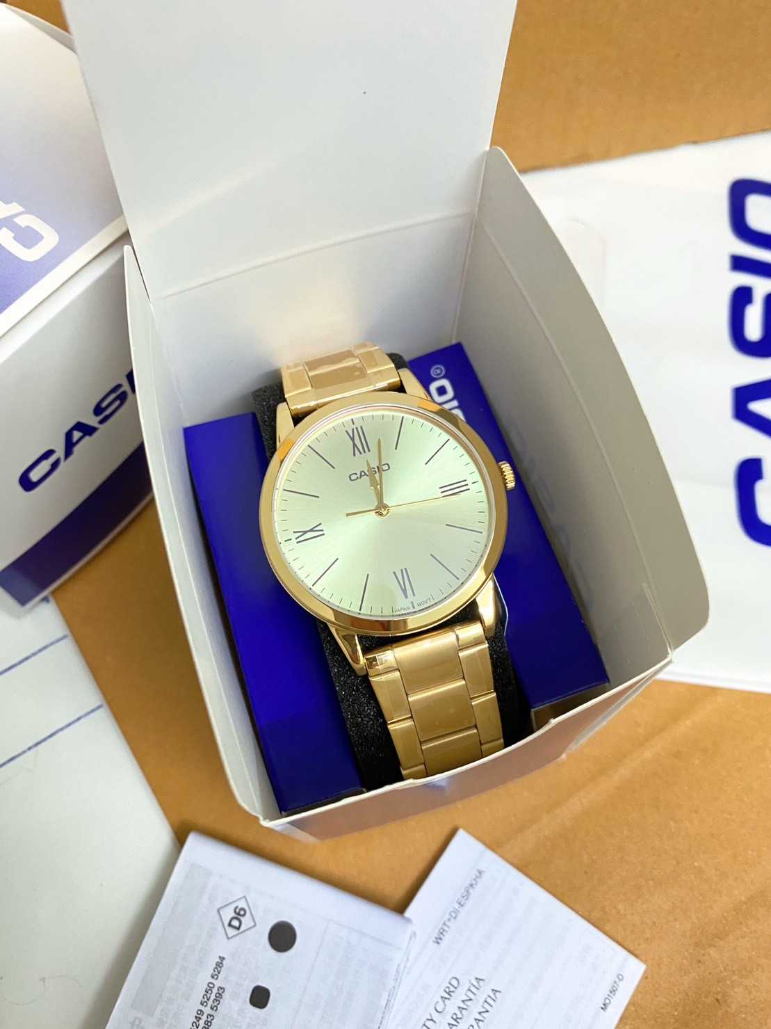 นาฬิกา Casio Standard Men รุ่น MTP-E600G-9B