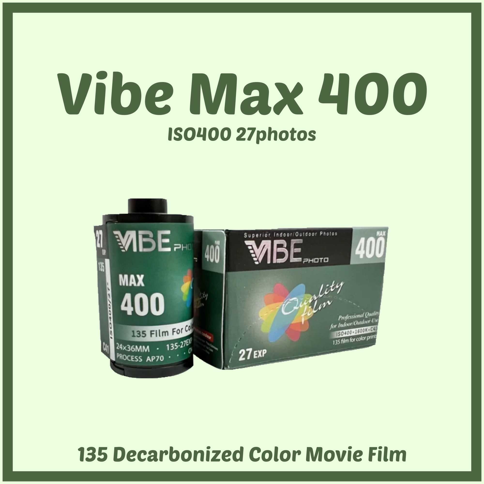 ฟิล์ม VIBE Max ISO400 (27รูป)