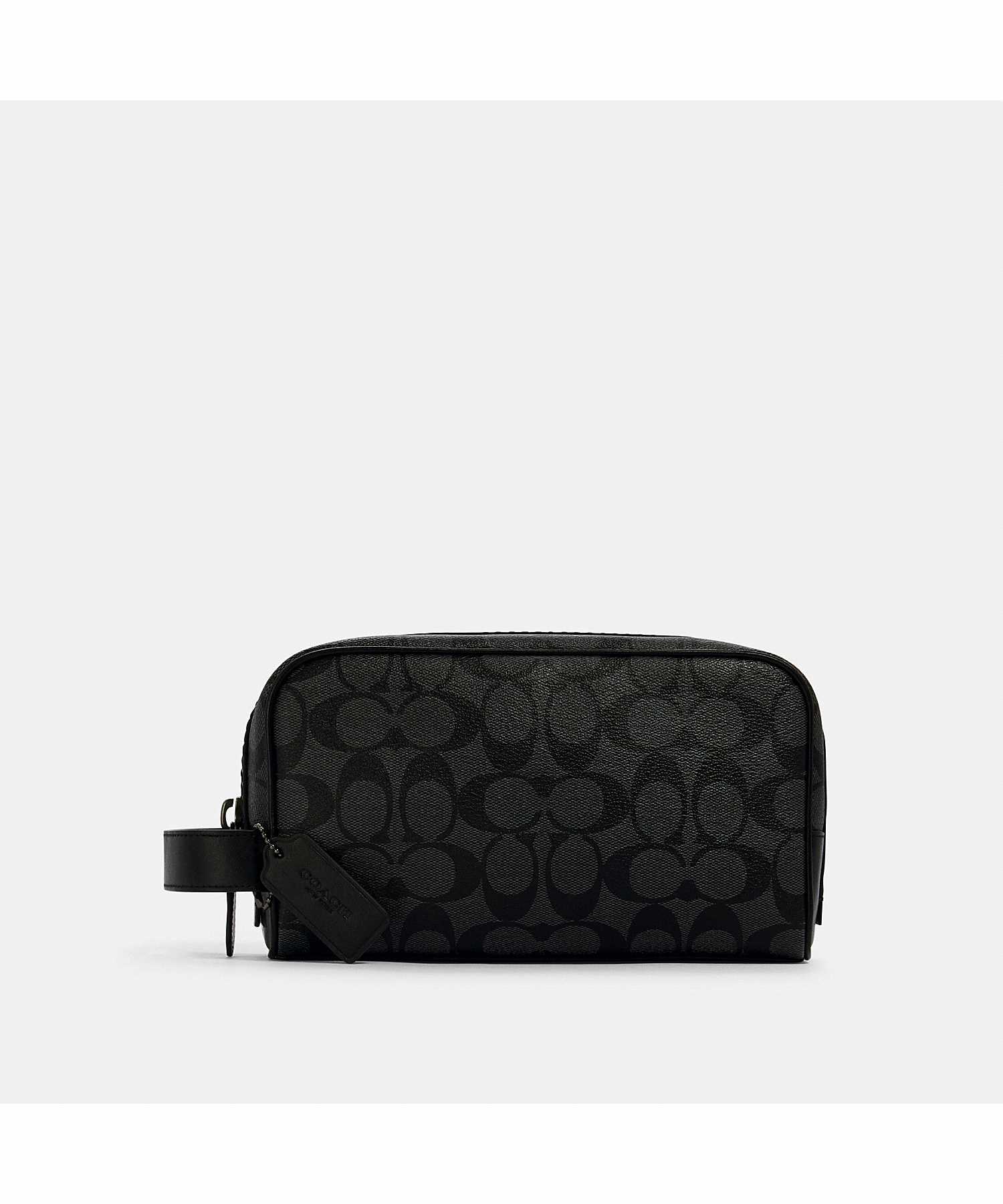 COACH SMALL TRAVEL KIT IN SIGNATURE CANVAS 2515  QBMI5