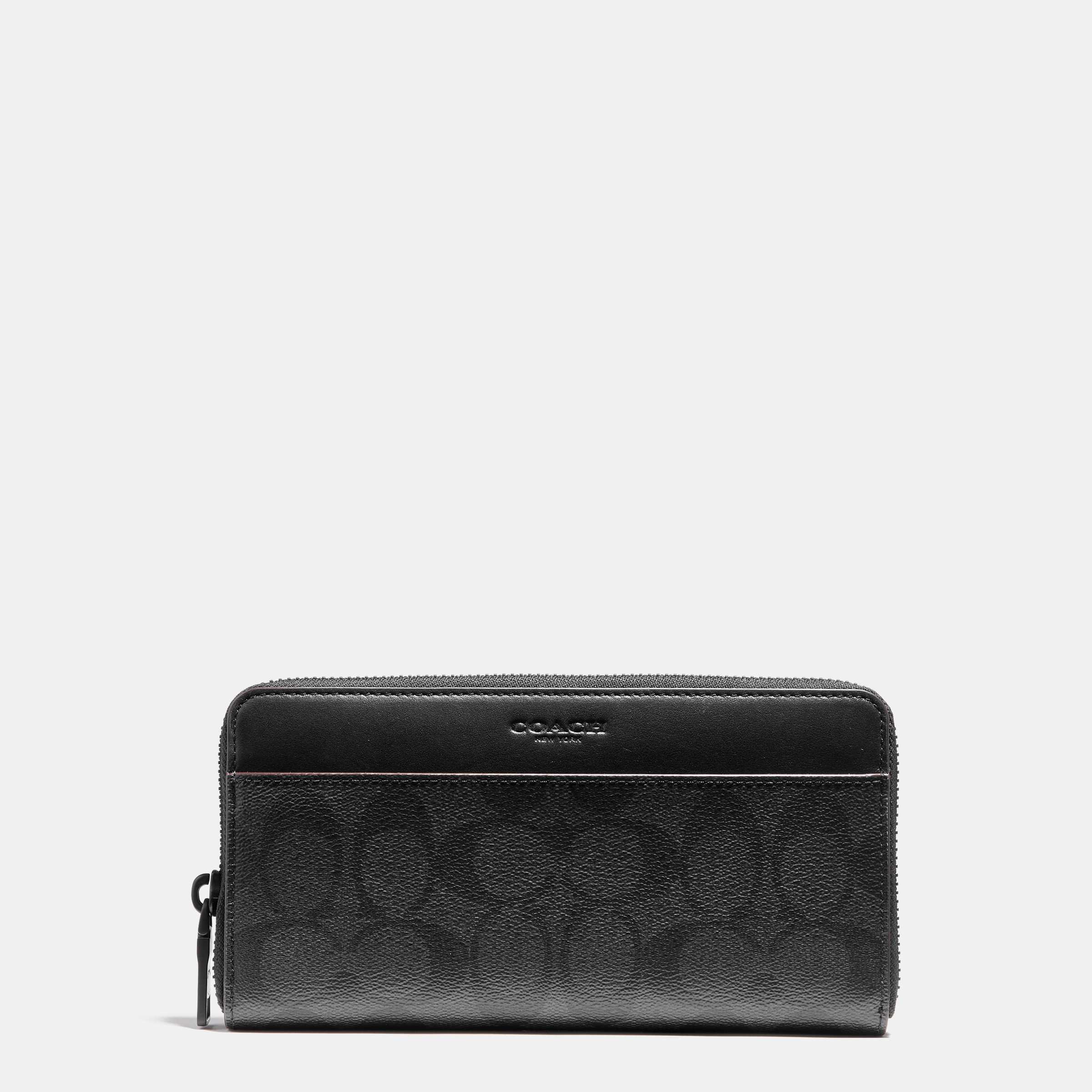 COACH ACCORDION WALLET IN SIGNATURE CANVAS 25517 N3A